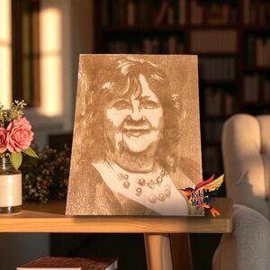 Engraved Portrait Art